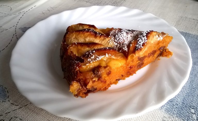 TORTA VEGANA DI ZUCCA E MELE